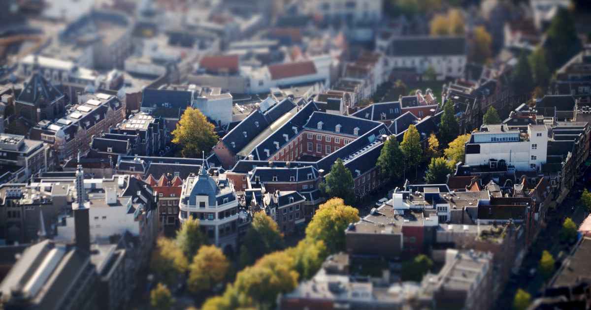 Amsterdam Üniversitesi kampüs fotoğrafı