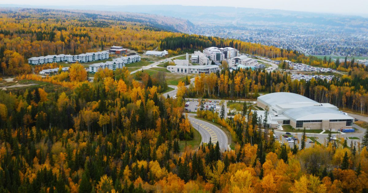 University of Northern British Columbia kampüs fotoğrafı