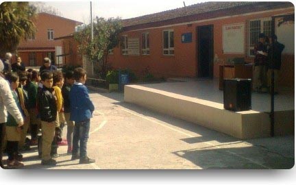 80. Yıl Çamlık İlkokulu kampüs fotoğrafı