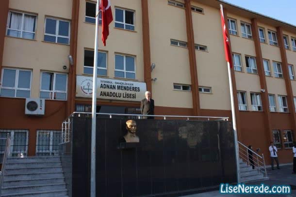 Bahçelievler Adnan Menderes Anadolu Lisesi kampüs fotoğrafı