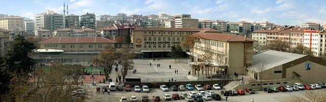Ankara Çankaya Aziz Altınpınar Lisesi kampüs fotoğrafı