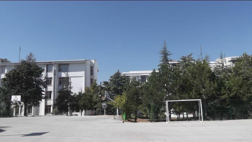 Ankara Fen Lisesi kampüs fotoğrafı