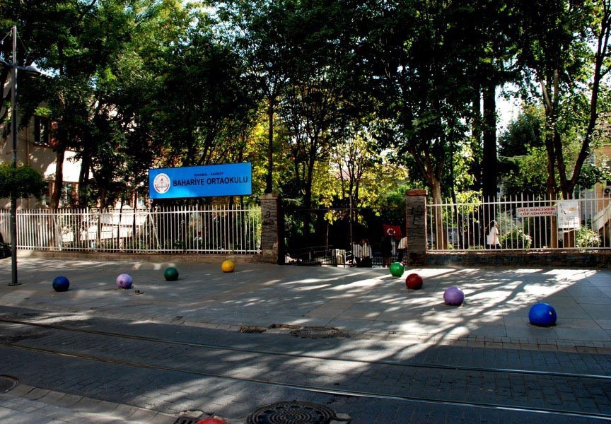 Bahariye Ortaokulu kampüs fotoğrafı