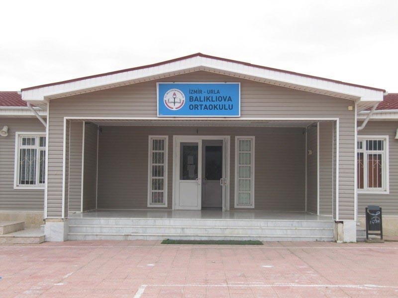 Balıklıova Ortaokulu kampüs fotoğrafı