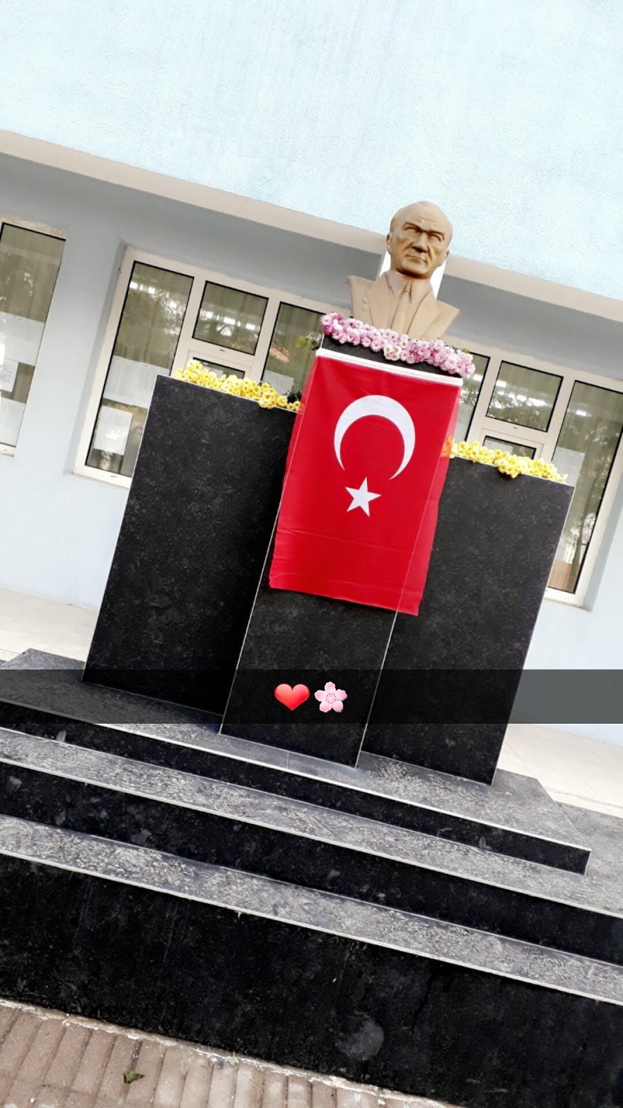 Çan İbrahim Bodur Anadolu Lisesi kampüs fotoğrafı