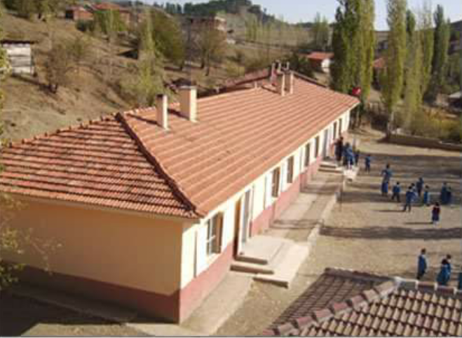 Yapraklı Ovacık İlkokulu kampüs fotoğrafı