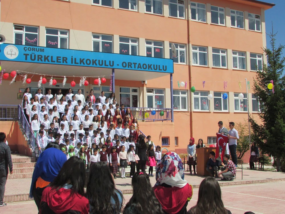 Türkler Ortaokulu kampüs fotoğrafı