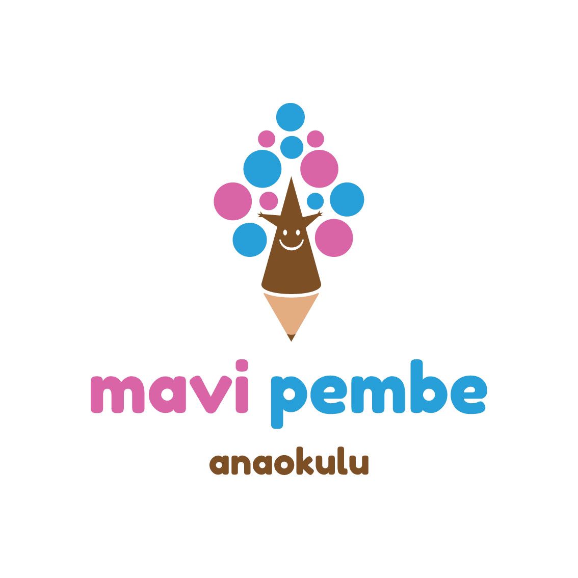 Mavi Pembe Anaokulu Beylikdüzü Anaokulu Logosu