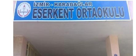 Eserkent Ortaokulu kampüs fotoğrafı