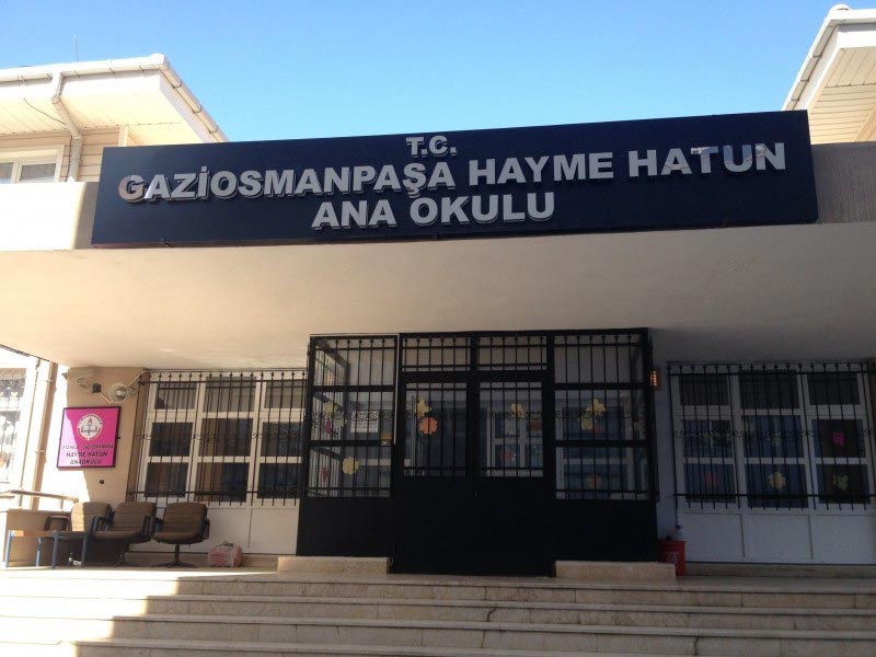 Gaziosmanpaşa Hayme Hatun Anaokulu kampüs fotoğrafı