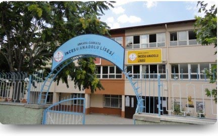 Çankaya İncesu Anadolu Lisesi kampüs fotoğrafı