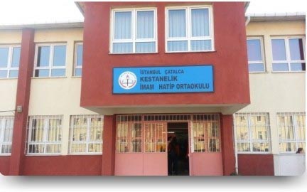Çatalca Kestanelik Ortaokulu kampüs fotoğrafı