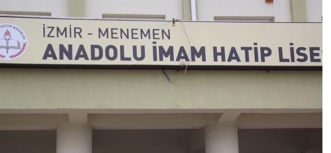 Menemen Anadolu İmam Hatip Lisesi kampüs fotoğrafı