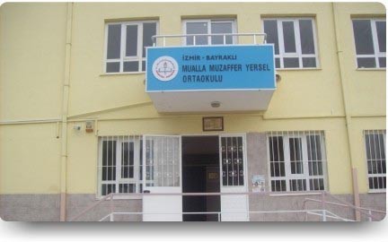 Mualla Muzaffer Yersel Ortaokulu kampüs fotoğrafı