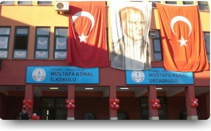 Bahçelievler Mustafa Kemal Ortaokulu kampüs fotoğrafı