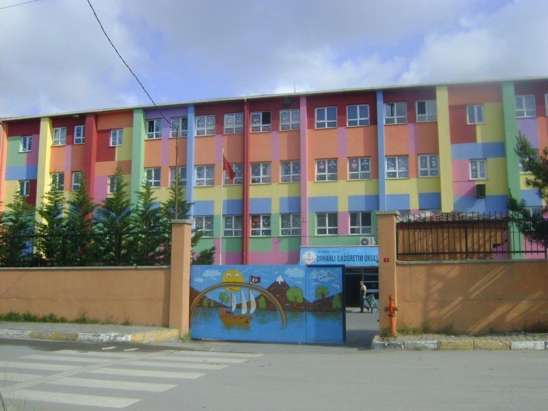 Tuzla Orhanlı Ortaokulu kampüs fotoğrafı