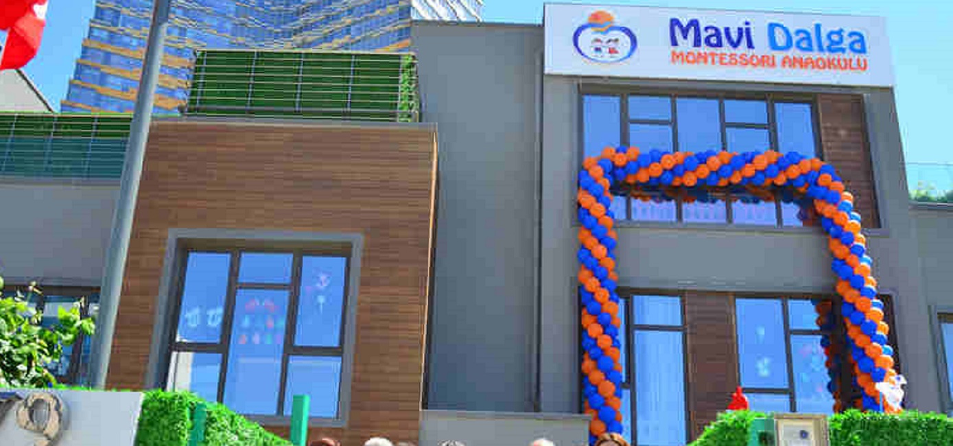 Özel Mavi Dalga Montessori Anaokulu kampüs fotoğrafı