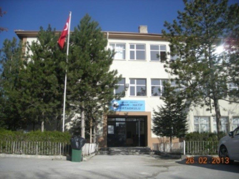 Polatlı İmam Hatip Ortaokulu kampüs fotoğrafı