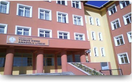 Çubuk Yunus Emre Anadolu Lisesi kampüs fotoğrafı